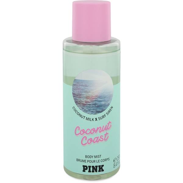 pink coconut body spray