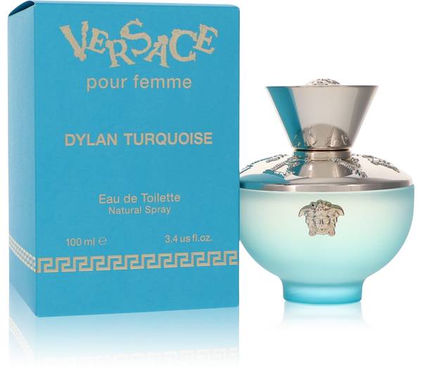 Versace Dylan Turquoise Eau de Toilette Spray 3.4oz Women