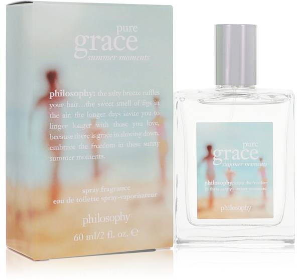 Pure Grace Summer Moments Eau de Toilette Spray by Philosophy - 2 oz