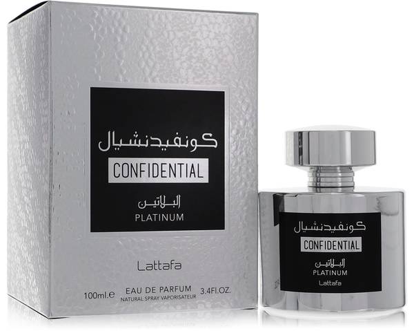 Lattafa Confidential Platinum Cologne by Lattafa