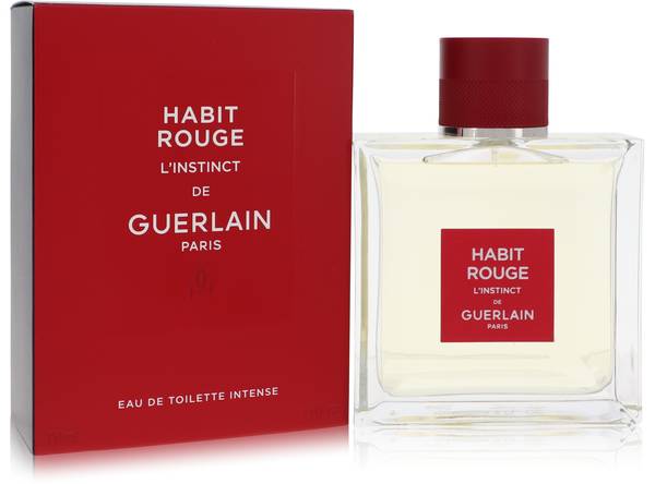 Habit Rouge L'instinct Cologne by Guerlain
