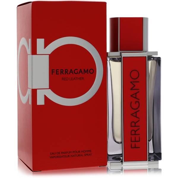 Salvatore Ferragamo Red Leather Cologne