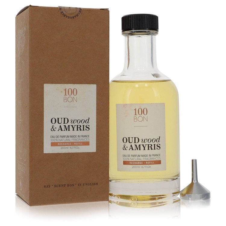 100 Bon Oud Wood & Amyris Cologne by 100 Bon 6.7 oz Eau De Parfum Refill (Unisex)