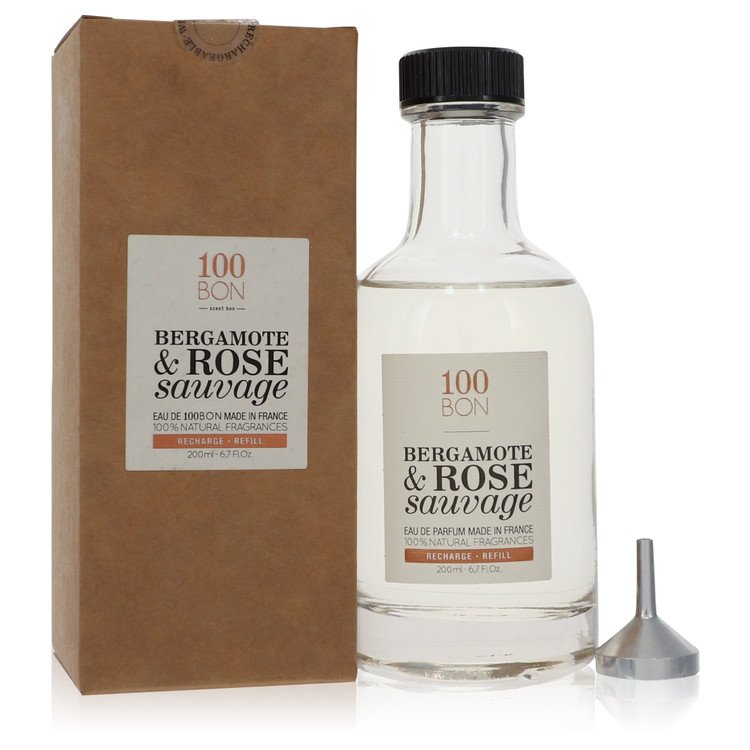 100 Bon Bergamote & Rose Sauvage Cologne by 100 Bon 6.7 oz Eau De Parfum Refill