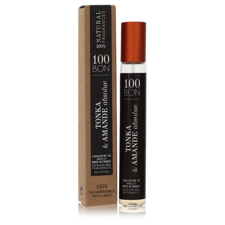 100 Bon Tonka & Amande Absolue Cologne by 100 Bon 0.5 oz Mini Concentree De Parfum (Unisex Refillable)