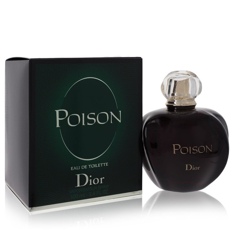 poison perfume black bottle