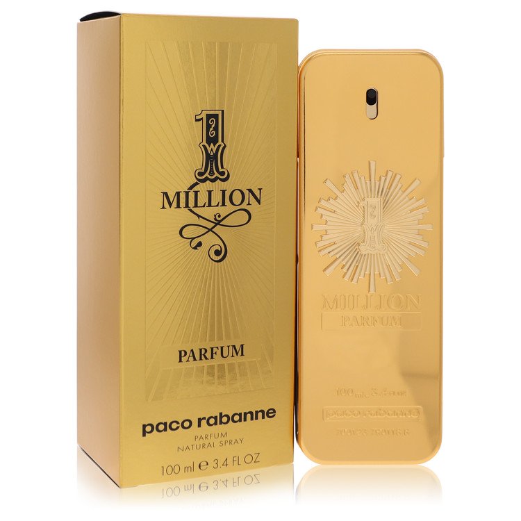 1 Million Parfum by Paco Rabanne Parfum Spray 3.4 oz