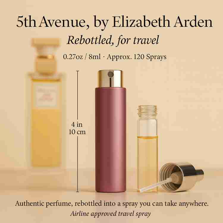 5th Avenue Perfume by Elizabeth Arden Perfume 0.27 Oz Travel Spray