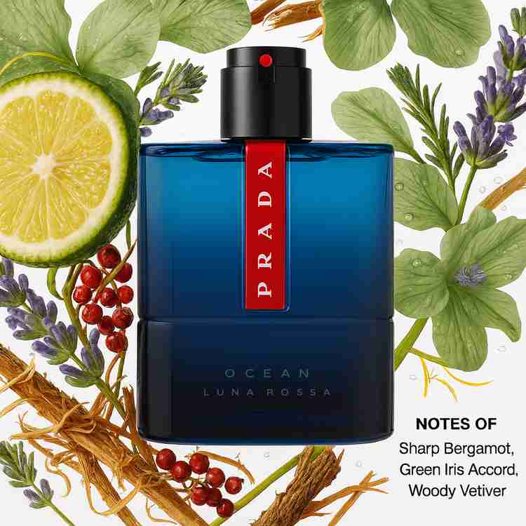 Prada Luna Rossa Ocean Cologne by Prada | FragranceX.com
