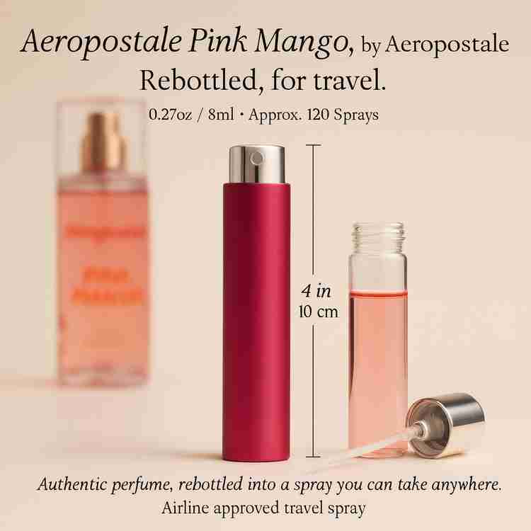 Aeropostale Pink Mango Perfume by Aeropostale Perfume 0.27 Oz Travel Spray