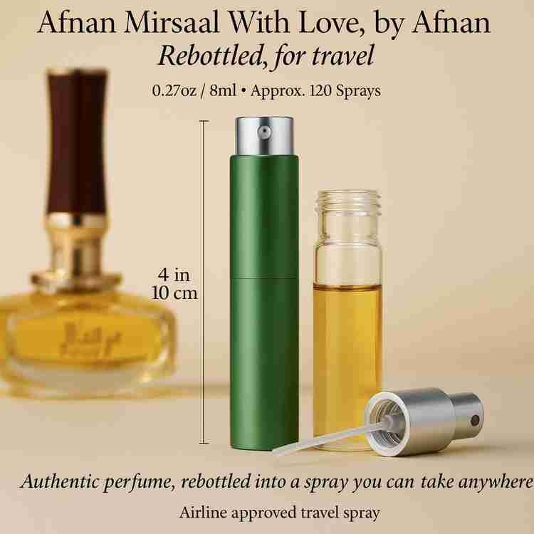 Afnan Mirsaal With Love Perfume by Afnan Perfume 0.27 Oz Travel Spray