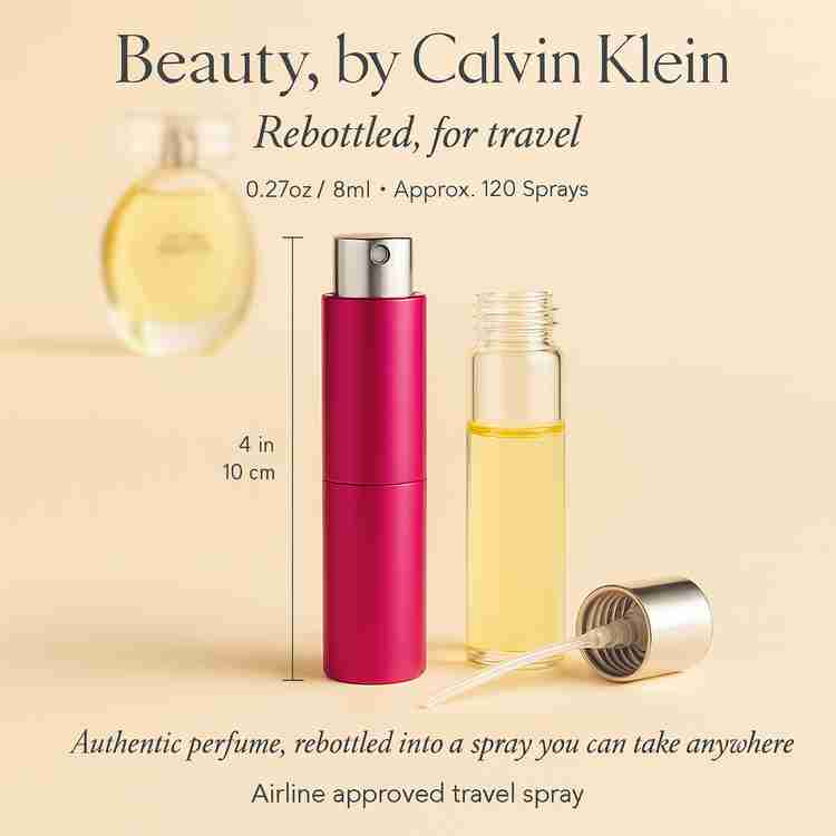 Beauty Perfume by Calvin Klein Perfume 0.27 Oz Travel Spray