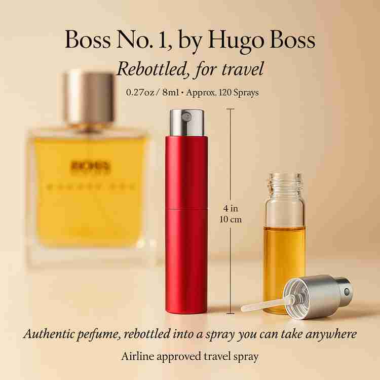 Boss No. 1 Cologne by Hugo Boss Cologne 0.27 Oz Travel Spray
