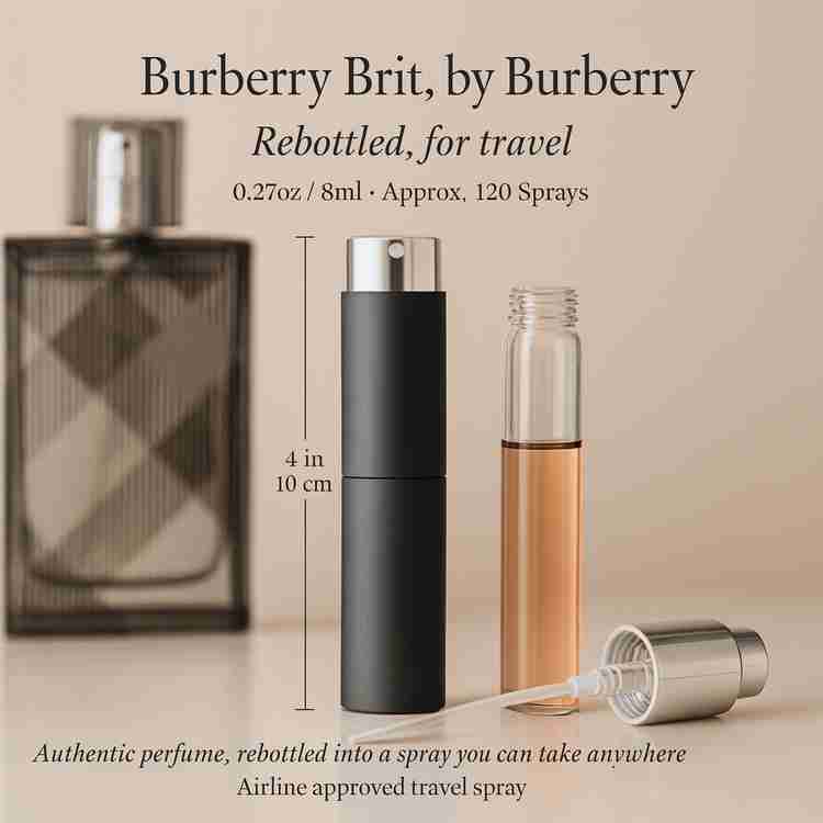 Burberry Brit Cologne by Burberry Cologne 0.27 Oz Travel Spray