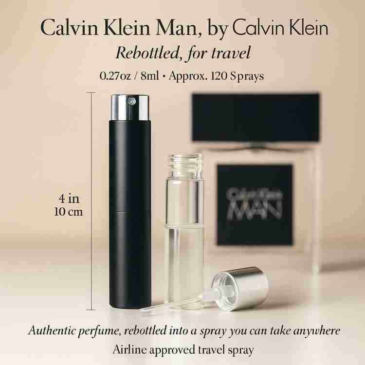 Calvin Klein Man Cologne by Calvin Klein Cologne 0.27 Oz Travel Spray