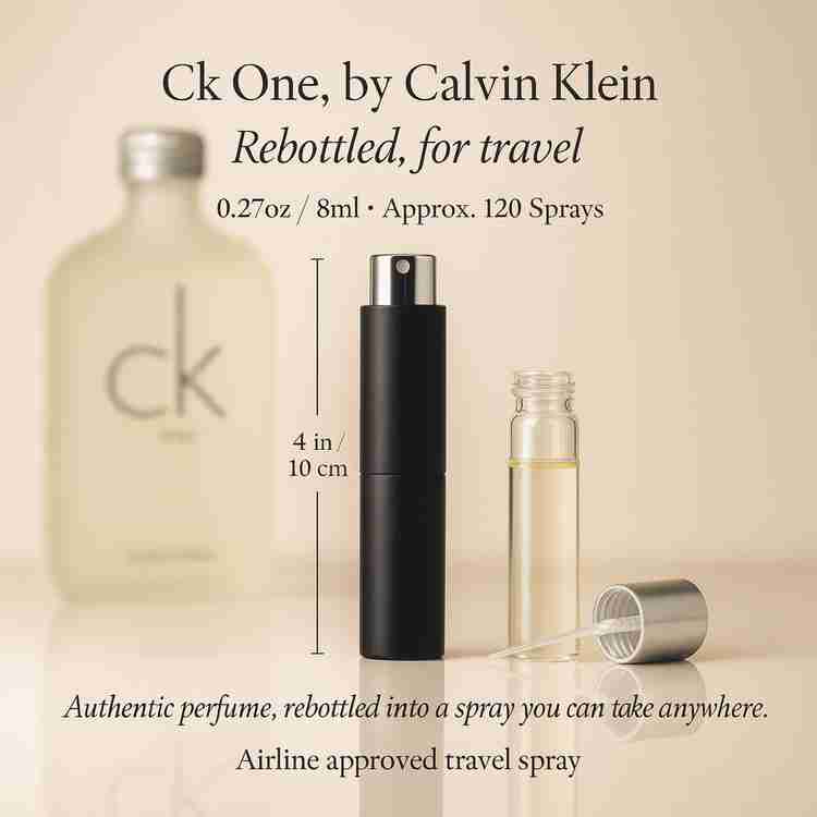 Ck One Cologne by Calvin Klein Cologne 0.27 Oz Travel Spray