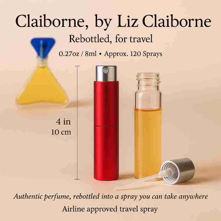 Claiborne Perfume by Liz Claiborne Perfume 0.27 Oz Travel Spray