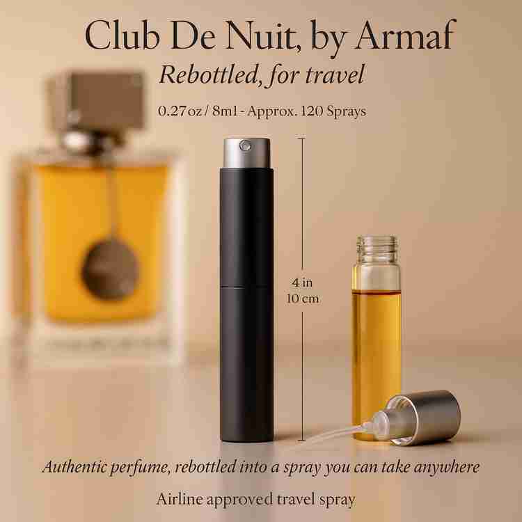 Club De Nuit Cologne by Armaf Cologne 0.27 Oz Travel Spray