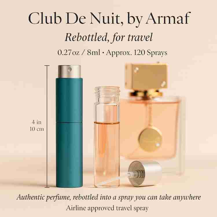 Club De Nuit Perfume by Armaf Perfume 0.27 Oz Travel Spray