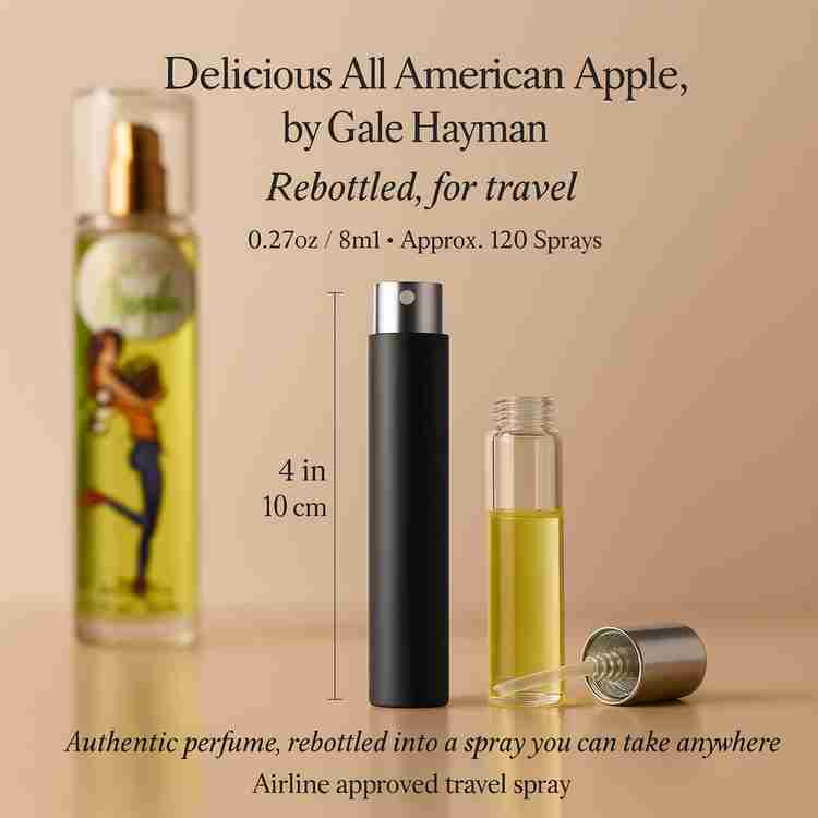Delicious All American Apple Perfume by Gale Hayman Perfume 0.27 Oz Travel Spray