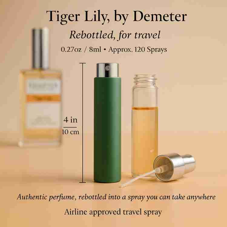 Demeter Tiger Lily Perfume by Demeter Perfume 0.27 Oz Travel Spray