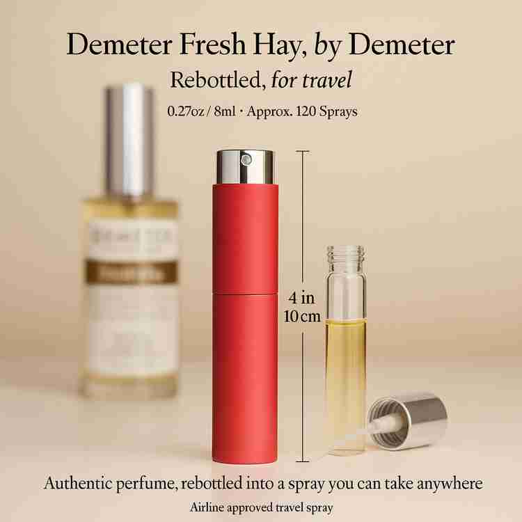 Demeter Fresh Hay Perfume by Demeter Perfume 0.27 Oz Travel Spray