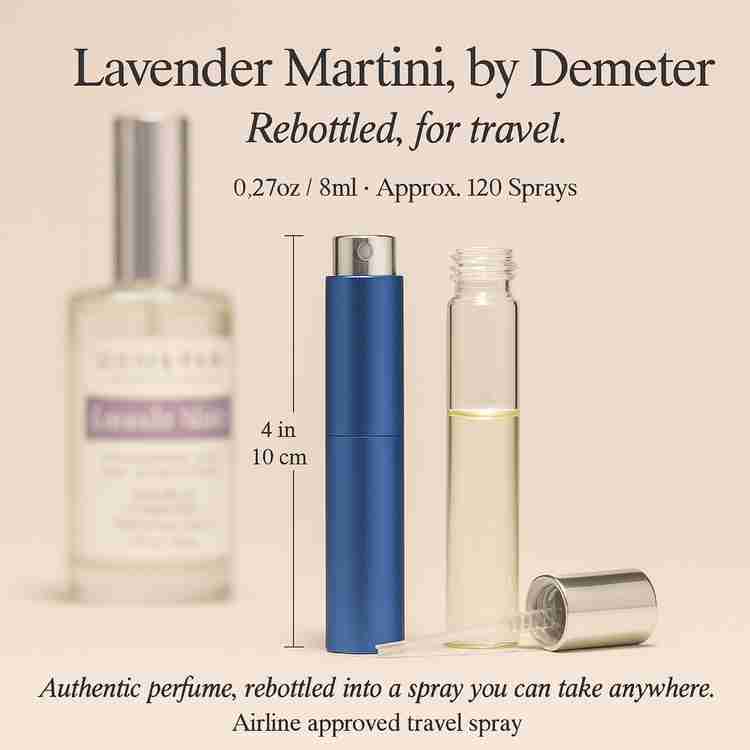 Demeter Lavender Martini Perfume by Demeter Perfume 0.27 Oz Travel Spray