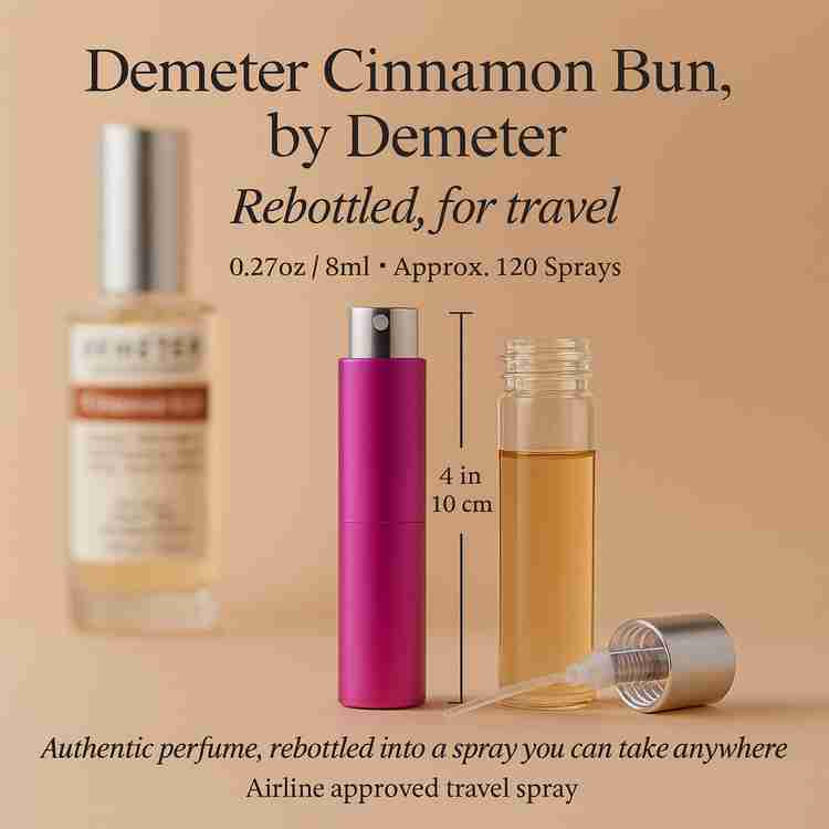 Demeter Cinnamon Bun Perfume by Demeter Perfume 0.27 Oz Travel Spray