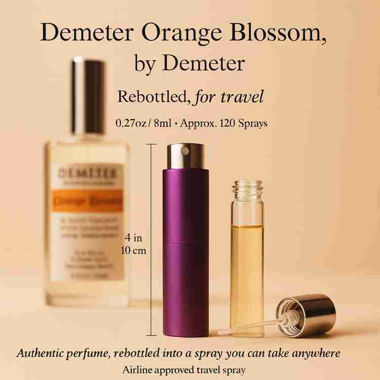 Demeter Orange Blossom Perfume by Demeter Perfume 0.27 Oz Travel Spray