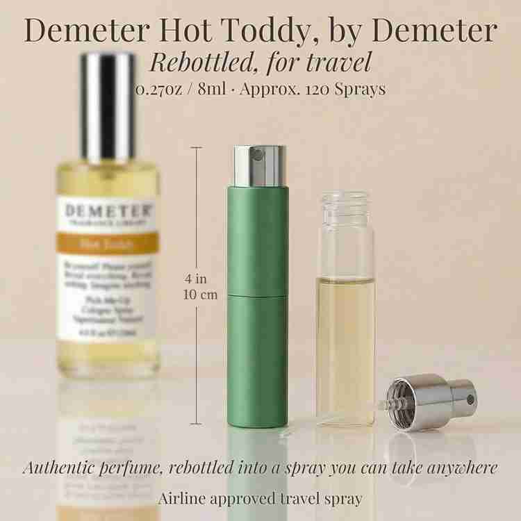Demeter Hot Toddy Perfume by Demeter Perfume 0.27 Oz Travel Spray