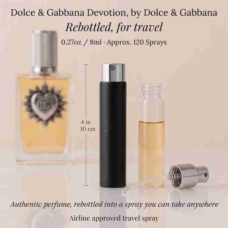 Dolce & Gabbana Devotion Cologne by Dolce & Gabbana Cologne 0.27 Oz Travel Spray