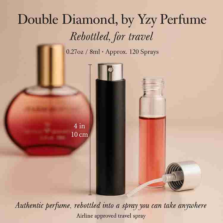 Double Diamond Perfume by Yzy Perfume Perfume 0.27 Oz Travel Spray