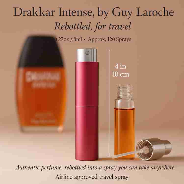 Drakkar Intense Cologne by Guy Laroche Cologne 0.27 Oz Travel Spray