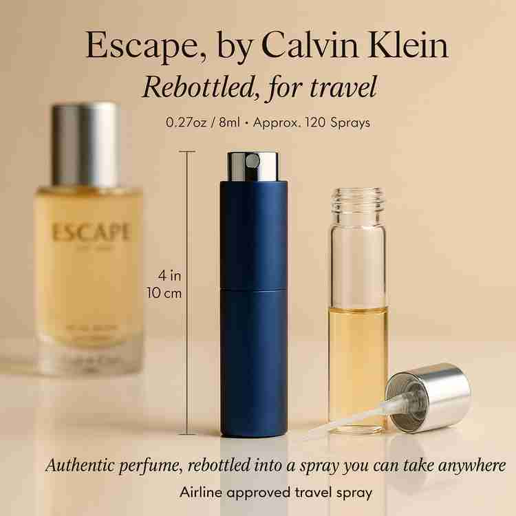 Escape Cologne by Calvin Klein Cologne 0.27 Oz Travel Spray