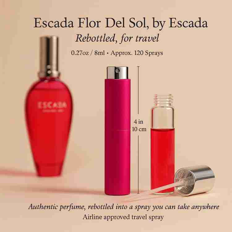 Escada Flor Del Sol Perfume by Escada Perfume 0.27 Oz Travel Spray
