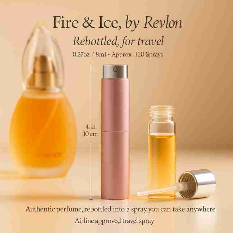 Fire & Ice Perfume by Revlon Perfume 0.27 Oz Travel Spray