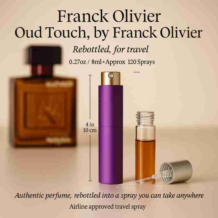 Franck Olivier Oud Touch Cologne by Franck Olivier Cologne 0.27 Oz Travel Spray