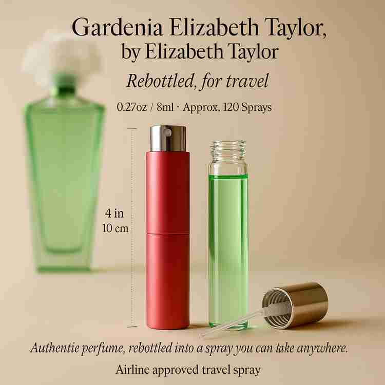 Gardenia Elizabeth Taylor Perfume by Elizabeth Taylor Perfume 0.27 Oz Travel Spray