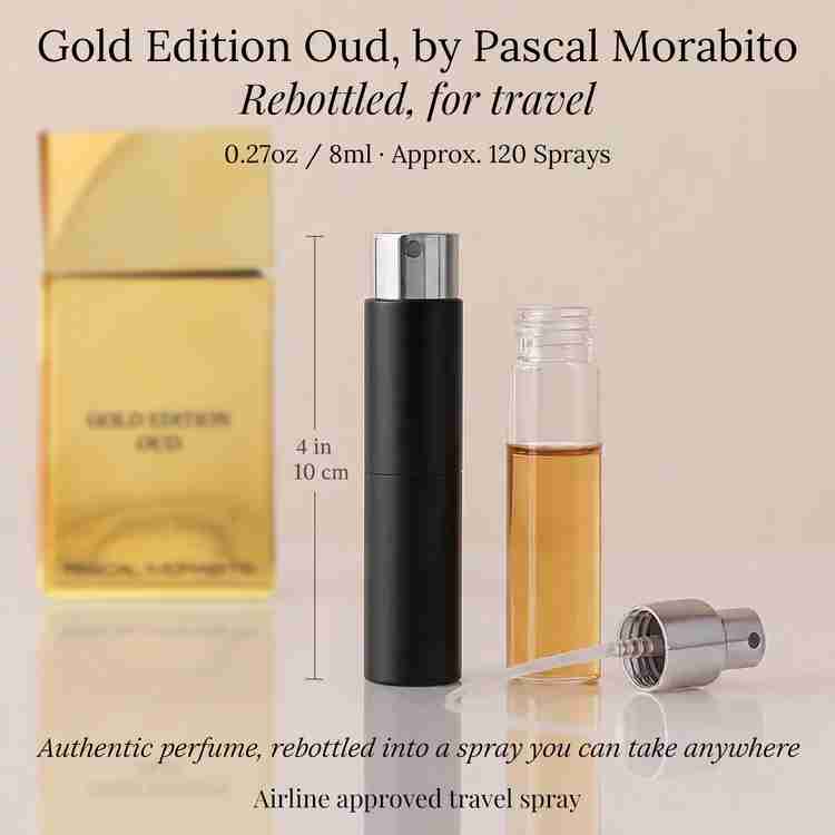 Gold Edition Oud Perfume by Pascal Morabito Perfume 0.27 Oz Travel Spray