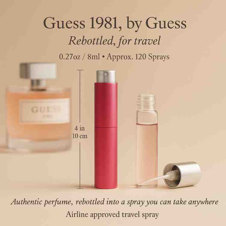 Guess 1981 Perfume by Guess Perfume 8 ml Travel Spray