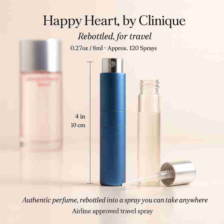 Happy Heart Perfume by Clinique Perfume 0.27 Oz Travel Spray