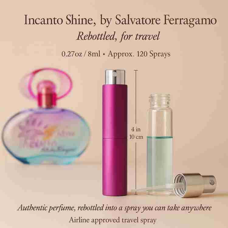 Incanto Shine Perfume by Salvatore Ferragamo Perfume 0.27 Oz Travel Spray