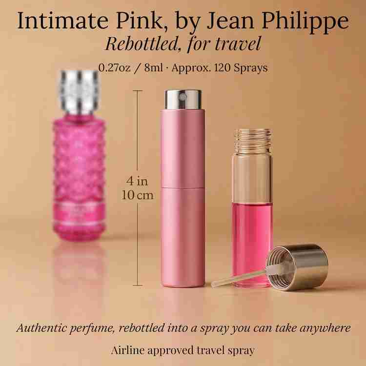 Intimate Pink Perfume by Jean Philippe Perfume 0.27 Oz Travel Spray