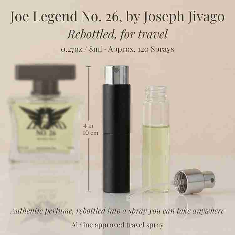 Joe Legend No. 26 Cologne by Joseph Jivago Cologne 0.27 Oz Travel Spray