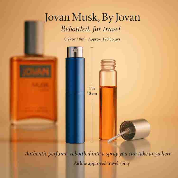 Jovan Musk Cologne by Jovan Cologne 0.27 Oz Travel Spray