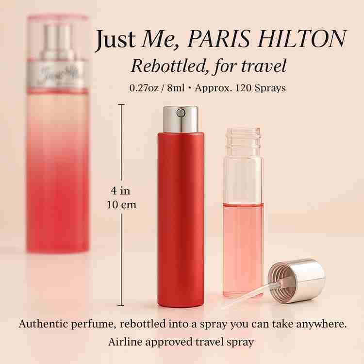 Just Me Paris Hilton Perfume by Paris Hilton Perfume 0.27 Oz Travel Spray