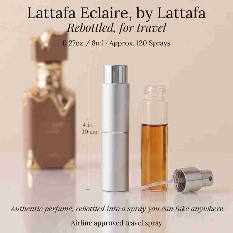 Lattafa Eclaire Cologne by Lattafa Cologne 8 ml Travel Spray