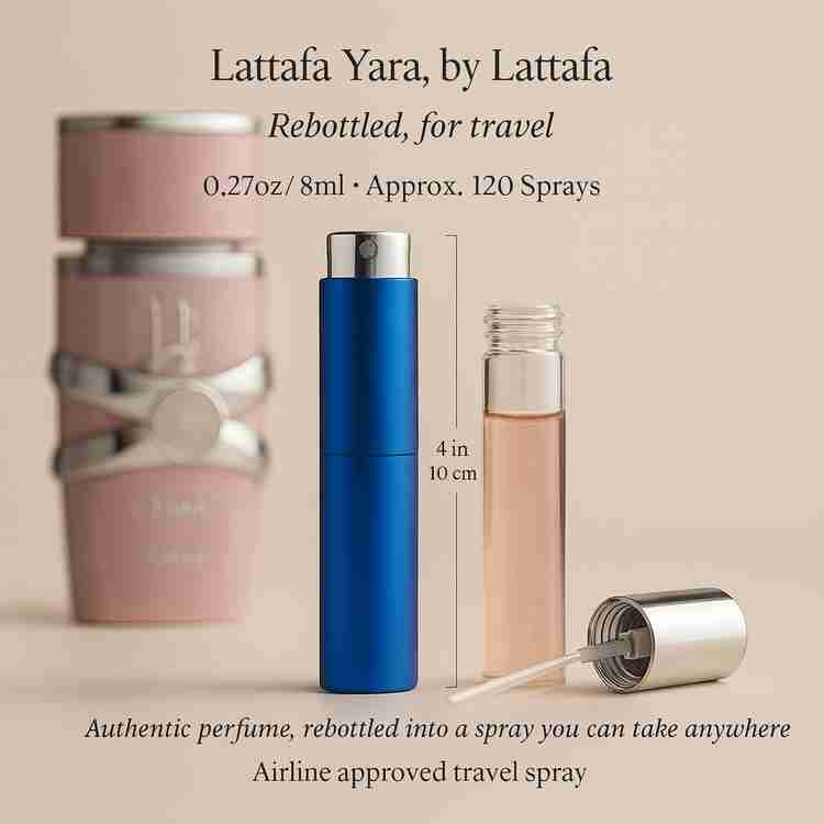 Lattafa Yara Perfume by Lattafa Perfume 8 ml Travel Spray