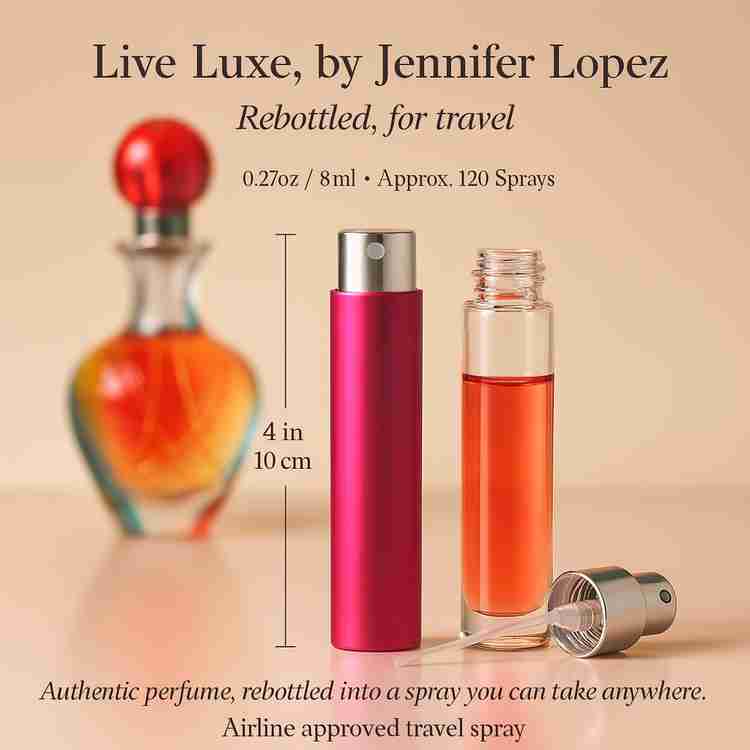 Live Luxe Perfume by Jennifer Lopez Perfume 0.27 Oz Travel Spray