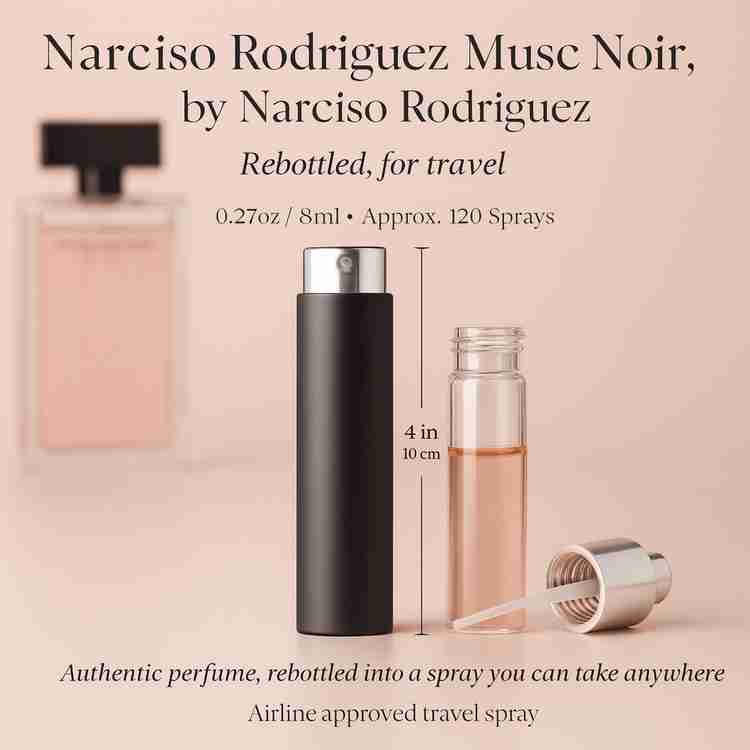 Narciso Rodriguez Musc Noir Perfume by Narciso Rodriguez Perfume 0.27 Oz Travel Spray
